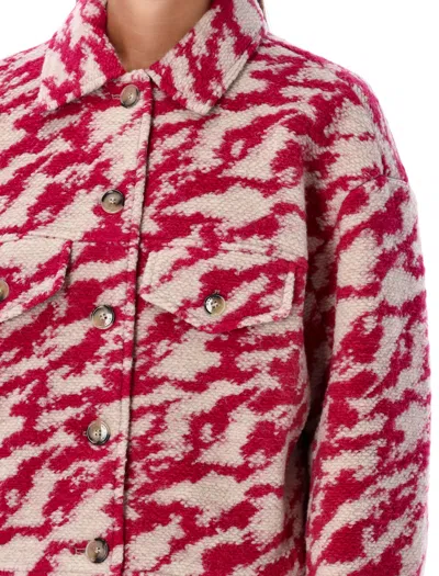 Isabel Marant Étoile Cropped Jacket Patterned Chest Pockets