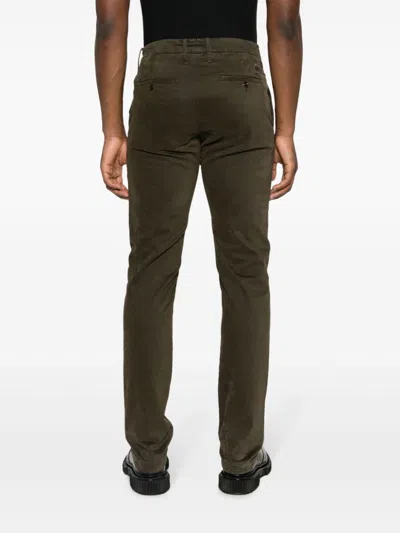 Jacob Cohen Olive Stretch Bobby Chino Trousers