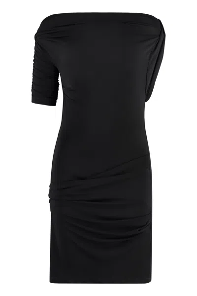 Jacquemus Drapeado Stretch Viscose Dress