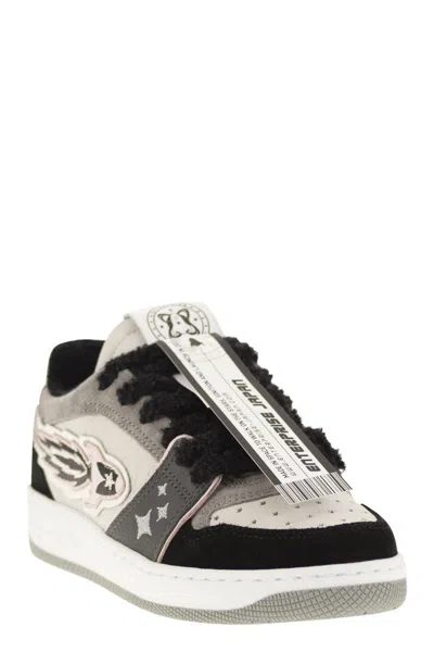 Japan Enterprise Ej Egg Rocket - Leather Trainers With Logo
