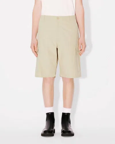 Kenzo Cargo Workwear Shorts Floral Graphic