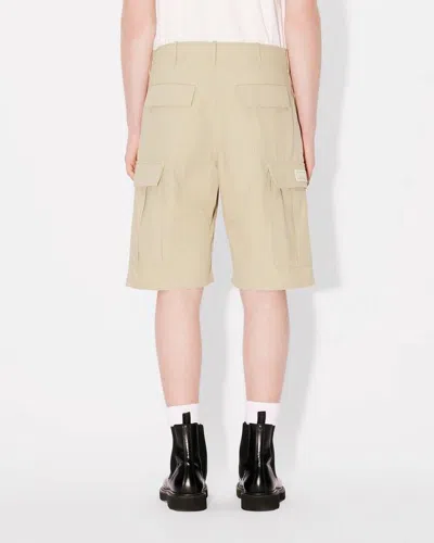 Kenzo Cargo Workwear Shorts Floral Graphic