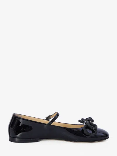 Mach&mach Pair Of Ballet Shoes With Bows And Knots