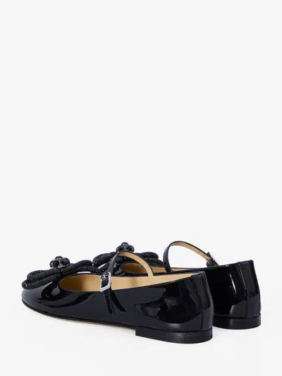 Mach&mach Pair Of Ballet Shoes With Bows And Knots