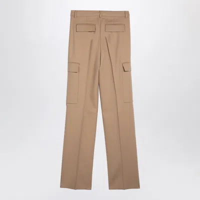 Sportmax Max Mara   Caramel-coloured Cargo Trousers
