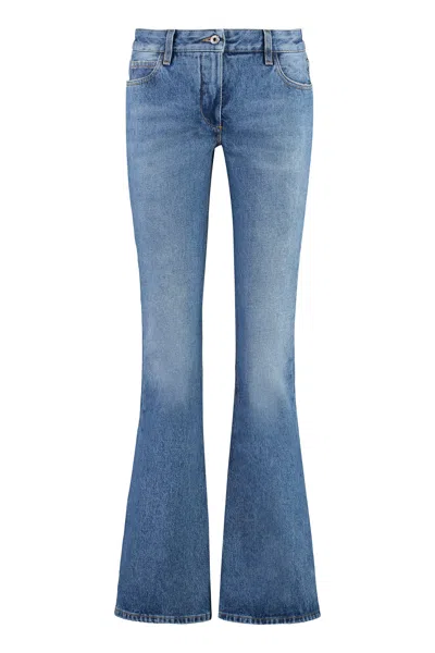 Off-white High-rise Flared Jeans