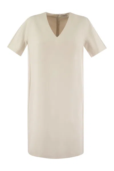 Peserico Women's Cotton And Viscose Blend Midi Dress