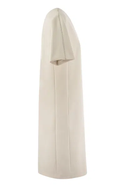 Peserico Women's Cotton And Viscose Blend Midi Dress