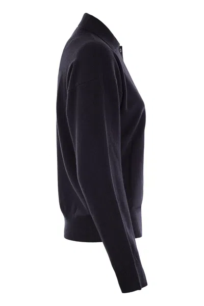 Peserico Women's Virgin Wool, Silk And Cashmere Tricot Sweater