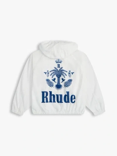 Rhude Logo-print Hooded Track Jacket