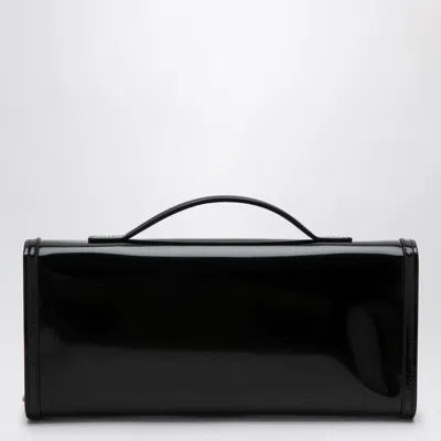Roger Vivier Brushed Leather Belle Vivier Clutch Bag
