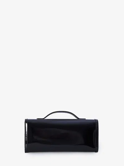 Roger Vivier Brushed Leather Belle Vivier Clutch Bag
