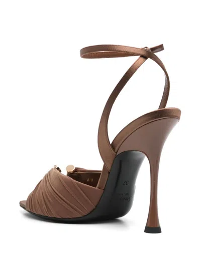 Saint Laurent 110mm Lola Sandals