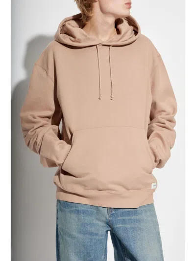 Saint Laurent Oversized Hoodie With Kangaroo Pocket And Ribbed Finish