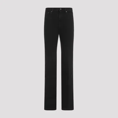 Saint Laurent Mid Rise Straight Jeans Women