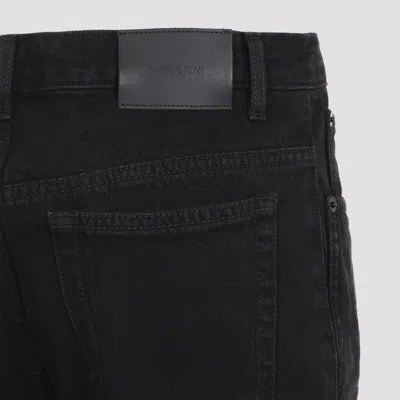 Saint Laurent Mid Rise Straight Jeans Women