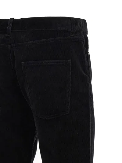 Saint Laurent Relaxed Slim Pants In Corduroy