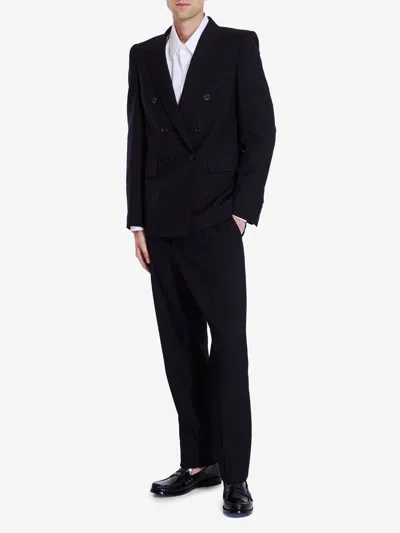 Saint Laurent Wool Gabardine Trousers
