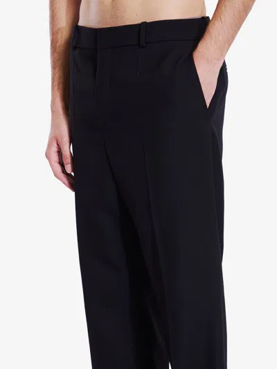 Saint Laurent Wool Gabardine Trousers
