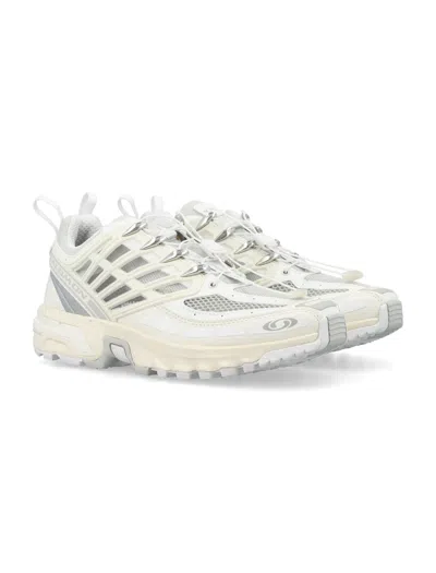 Salomon White Acs Pro Advanced Sneakers