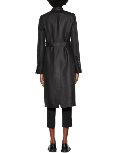 Sapio Long Double-breasted Coat