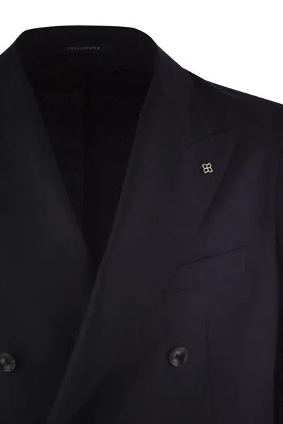 Tagliatore Wool And Cashmere Double-breasted Suit