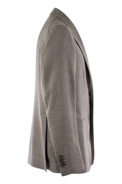 Tagliatore Men's Wool And Cashmere Jacket