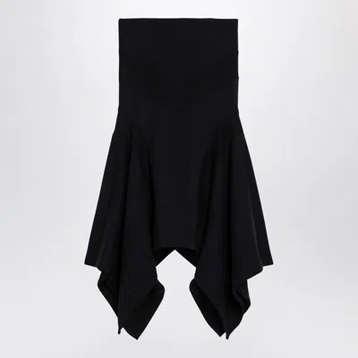 Attico Asymmetric Midi Skirt