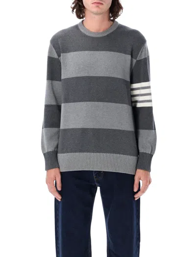 Thom Browne Men's Rugby Rose Icon Sweater