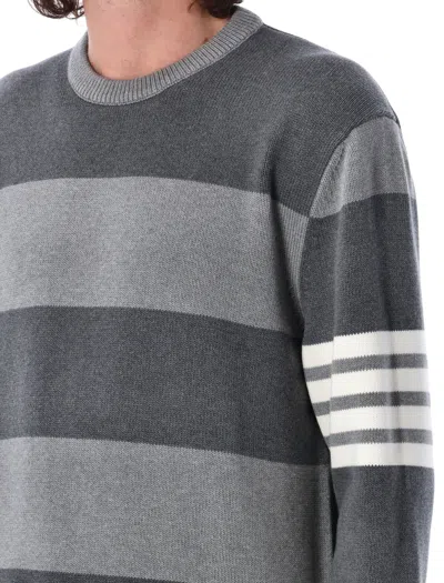 Thom Browne Men's Rugby Rose Icon Sweater