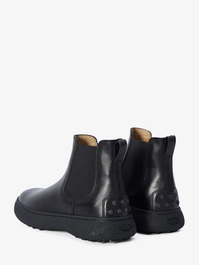 Tod's W. G. Chelsea Boots In Leather