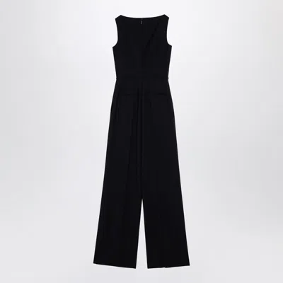 Valentino Sleeveless Wool Jumpsuit