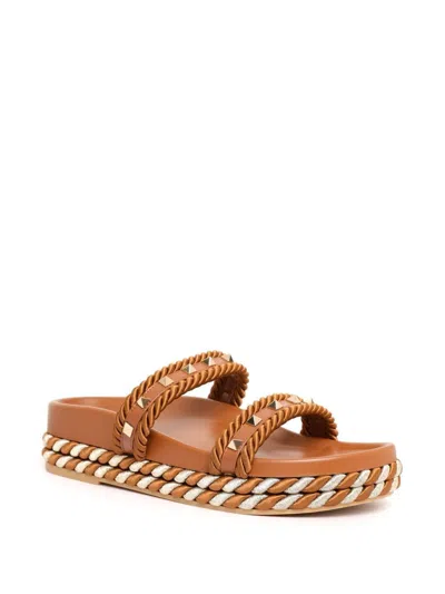 Valentino Garavani Rockstud Platform Slide Sandal