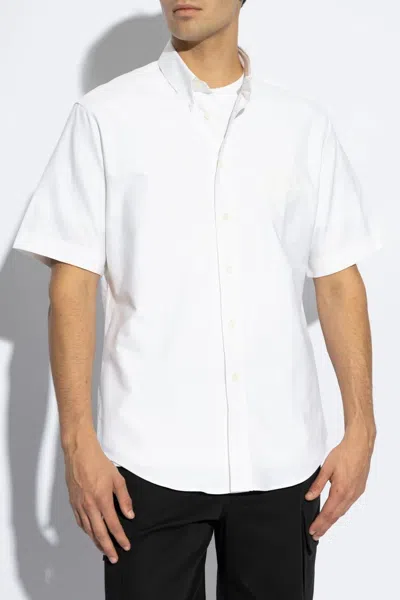 Shop Givenchy Classic Cotton Shirt For Men In White