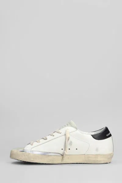 Golden Goose Superstar Mixed Leather Low-top Sneakers In White