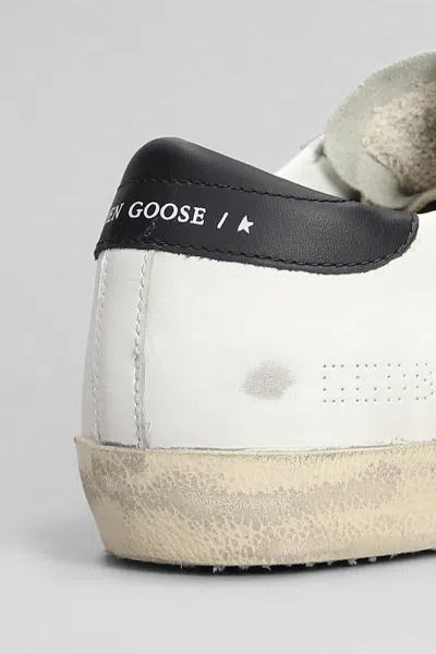 Golden Goose Superstar Mixed Leather Low-top Sneakers In White