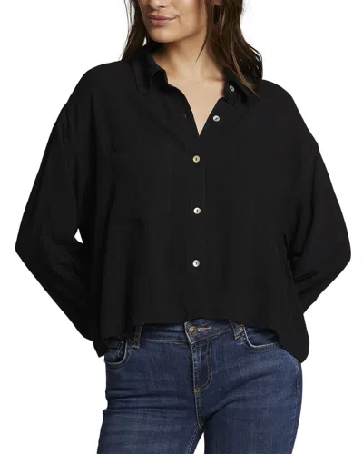 Chaser Heirloom Idol Blouse In Black