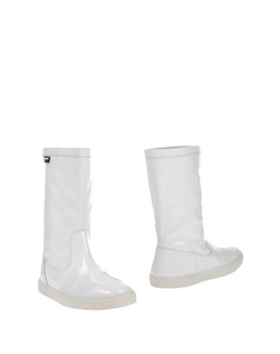Shop Jil Sander Ankle Boot In White