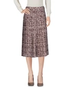 MICHAEL KORS 3/4 length skirt,35299792CI 2