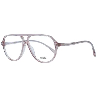 Maje Beige Women Optical Frames In Grey