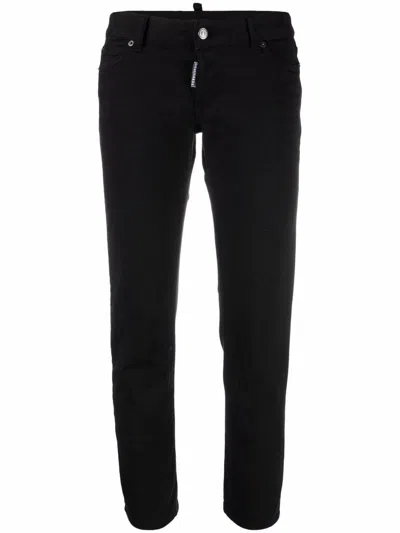 Dsquared2 Trousers Featuring 5 Pockets In Black