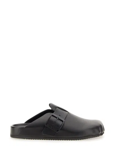 Shop Balenciaga Sabot Sunday In Black