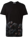 GIVENCHY baboon print T-shirt,洗濯機洗い可能