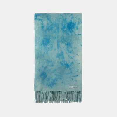 Acne Studios Women Narrow Tie-dye Wool Scarf