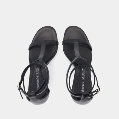 Alexander Mcqueen Harness 90 Calf Leather Sandals