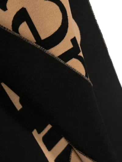 Alexander Mcqueen Men Logo Cotton Scarf
