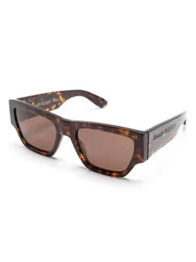 Alexander Mcqueen Square-frame Sunglasses