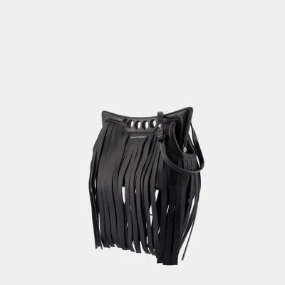 Alexander Mcqueen Stylish Mini Peak Fringed Crossbody Bag