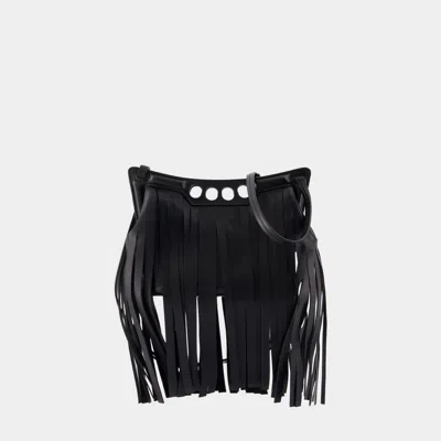 Alexander Mcqueen Stylish Mini Peak Fringed Crossbody Bag
