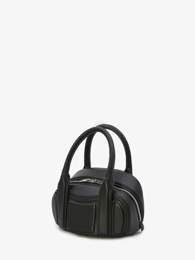 Alexander Wang Women Black Nappa Leather Roc Small Handbag